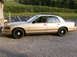 1999 Ford Crown Victoria - Painted the LX wheels with Duplicolor wheel paint. Ground the oxidation with a brass wire brush on an angle grinder the…