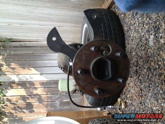 rear disc bracket 8" rear end