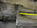 1971 Ford Ranchero - A close-up view of a transmission part with a measuring tape indicating its dimensions.
