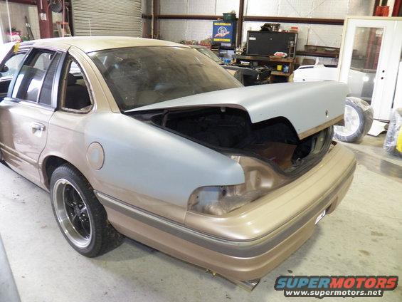 Started with the trunk.