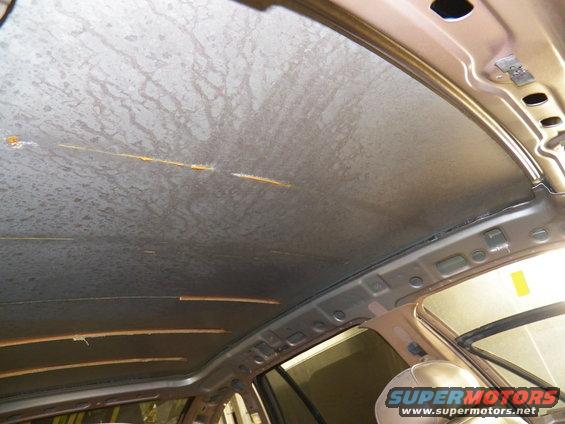 Headliner is out to get redone.
