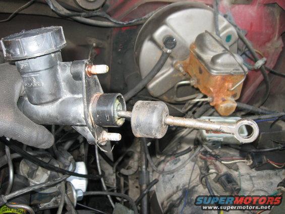 Master cylinder ready to go in.