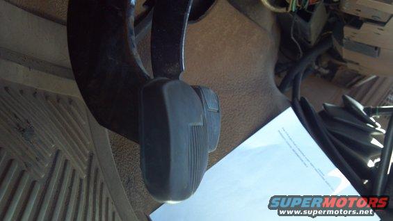 Normal clutch pedal