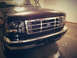 1996 Ford Bronco - New headlights - grille to be painted soon.
