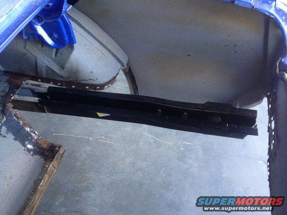 image.jpg 65 mustang new rear passenger side frame rail