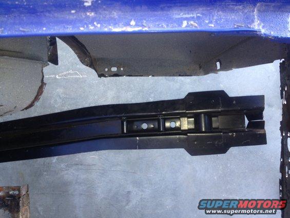 image.jpg 65 mustang new rear passenger side frame rail