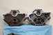 1972 Ford Ranchero - Comparison of a used engine block next to a freshly cleaned one.