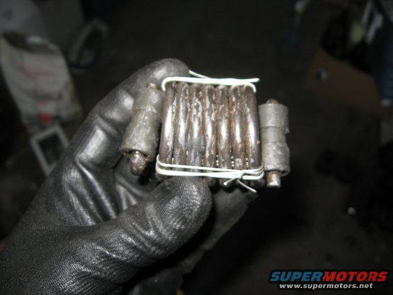 After both sides were wired, it went back in easily.