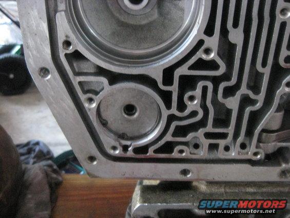 Transmission valve body with intricate channels and circular components