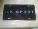 2003 Ford Crown Victoria - License plate displaying "LX SPORT" text.