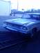 1960 Ford Falcon - Front quarter view of a white 1963 Ford Galaxie 500.