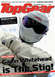 1984 Ford Bronco - This is a cover of Top Gear magazine a person in a racing suit and helmet, with text about Gavin Whitehead and The Stig.