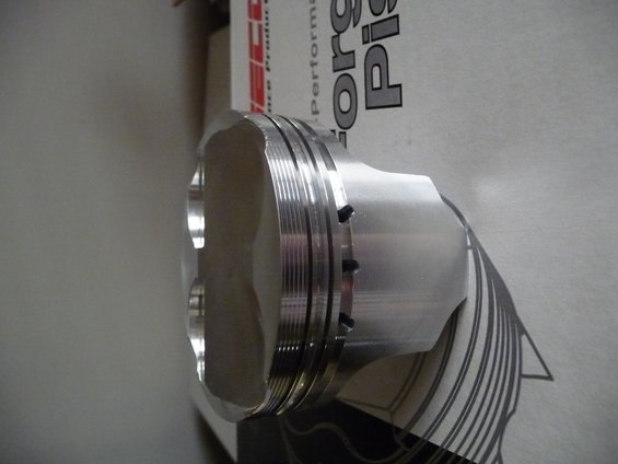 Performance piston with WISECO branding visible