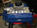 1987 Ford Mustang - Stock type rail rocker arms & pushrods. New Edelbrock Performer aluminum intake & new 600 CFM Holley carb.