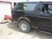 1996 Ford Bronco - This 1996 Ford Bronco shows extensive rust damage on its rear fender and lower body panels.