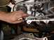 1995 Jeep Wrangler - The "gooey" magnetic particle pick-up washer that is full of metal