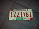 1995 Mercury Grand Marquis - This Indiana license plate shows an expiration date of June 1974.