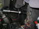 1993 Mazda MX-3 - Modified short shifter with an extended shaft and carbon fiber knob visible in the car's interior.