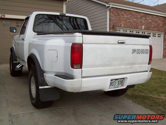 Ford f150 flareside roll pan
