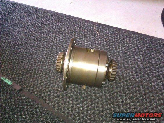 differential carrier with gears on carpet