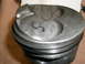1971 Ford Ranchero - A single piston is shown, marked with a '5' and some stamped text.