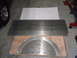 1971 Ford Ranchero - Templates and sheet metal laid out for a custom fabrication project.