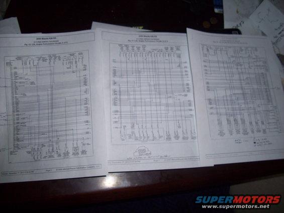Wiring diagrams for 2006 Mazda 626