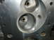 1988 Ford Mustang - This is a close-up view of an engine cylinder head, showing the intake and exhaust ports.