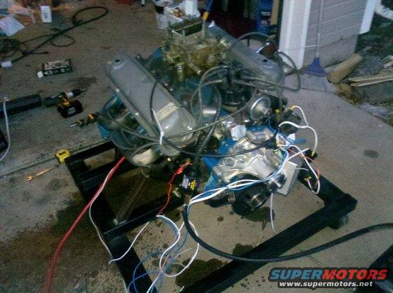 Ok, I forgot the rear main.. Had plenty of oil for first two or three runs.  These are dry runs no water.