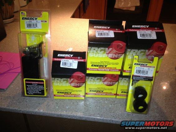 65 Mustang poly bushings