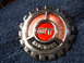 1973 Ford Ranchero - This hubcap displays 'GT' and 'Ranchero' text, suggesting it belongs to a Ford Ranchero.