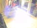 1990 Chevrolet Suburban - A person is welding a metal frame, creating a bright light.
