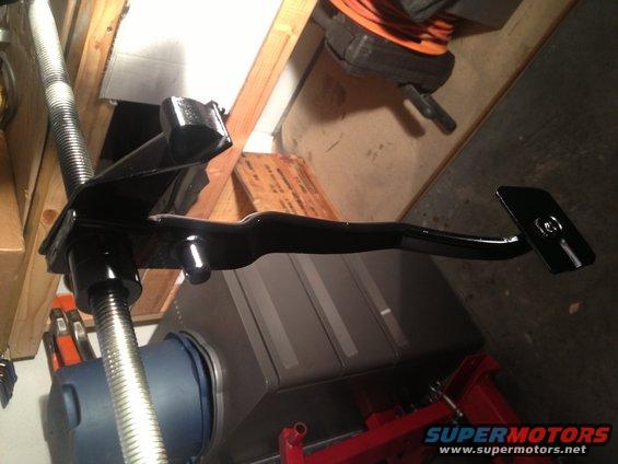 65 Mustang Brake Pedal Cleaned and Painted
