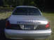 2003 Ford Crown Victoria - Back view... Font is the same as my local PD. The lettering is also 3M reflective vinyl so it glows white when light hi…