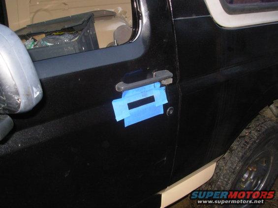 kepad1.jpg This is the location I selected for my Keyless Entry keypad, but there are many other possibilities.

See the NEXT several pics...

[url=http://www.supermotors.net/registry/media/953071][img]http://www.supermotors.net/getfile/953071/thumbnail/keposs.jpg[/img][/url]