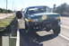 1991 Ford Bronco - This modified 1992 Ford Bronco is equipped with off-road features and a custom windshield decal.