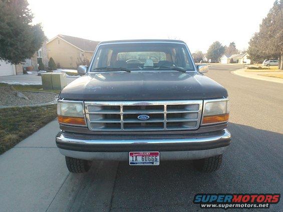Front Valance Removed