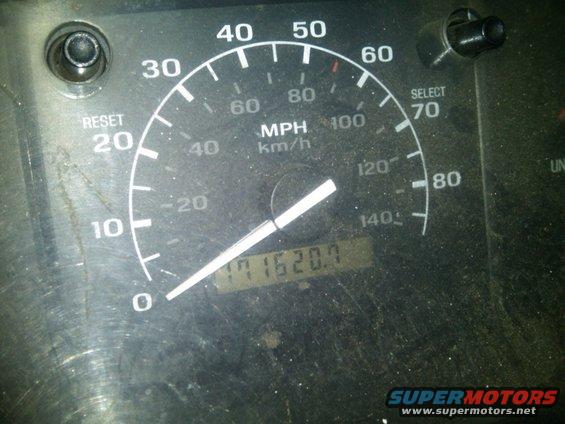 Odometer shows 171,620.7 miles. Speedometer goes up to 140 MPH