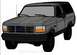 1992 Ford Bronco - Gun Metal Gray, Bed lined (Monstaliner) rockers, bumpers, and top.