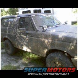 still stock back from my buddys mud hole