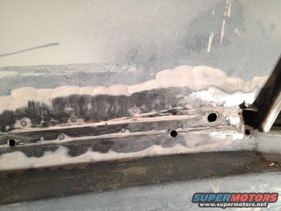 po-horrible-quarter-replacement1.jpg 65 Mustang how not to replace a quarter panel