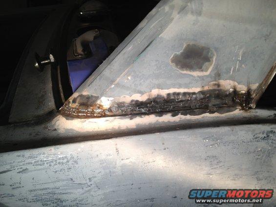 ps-quarter-welded.jpg 65 Mustang quarter panel welded