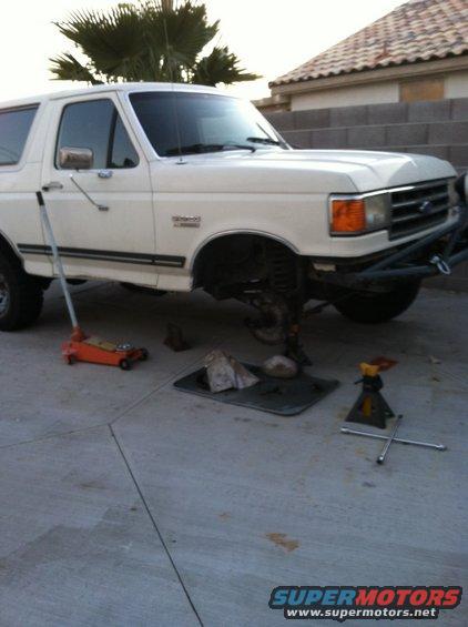 The tear down begins.
