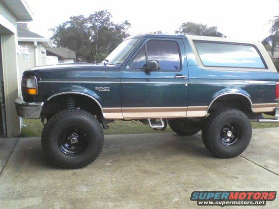 bronco black rims