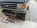 1990 Ford Bronco - First leg tacked in place