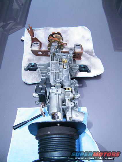 Steering column ignition assembly with wiring and ignition cylinder