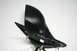 2000 Dodge Neon - A black car side mirror assembly is shown from the rear, revealing its internal wiring and mounting components.