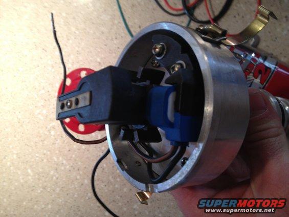 65 Mustang Procomp pro billet distributor inside