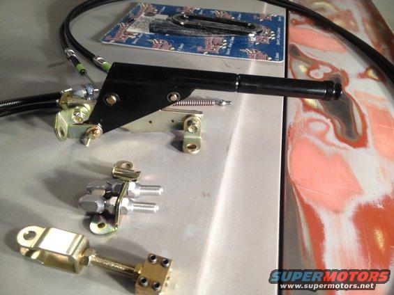 65 Mustang Lokar hand brake kit