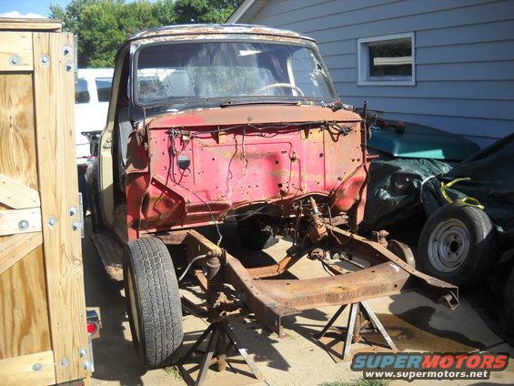 54-build--952012-001.jpg 9-5-2012:  

Got the front clip pulled today.